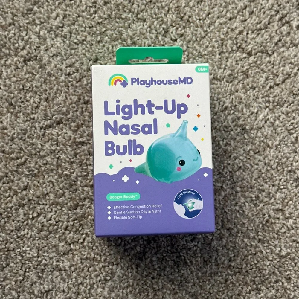 NEW playhouse md light-up narwhal nasal bulb 🤍